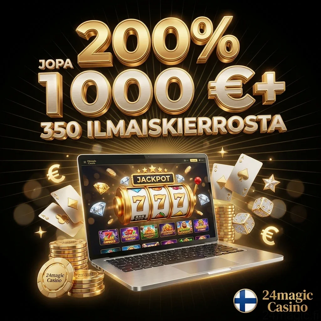 200% JOPA 1 000 €+ 350 ILMAISKIERROSTA